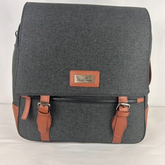 Silver Cross Wave Luxury Diaper Day Bag /Backpack, Charcoal, Great condition - Picture 1 of 9